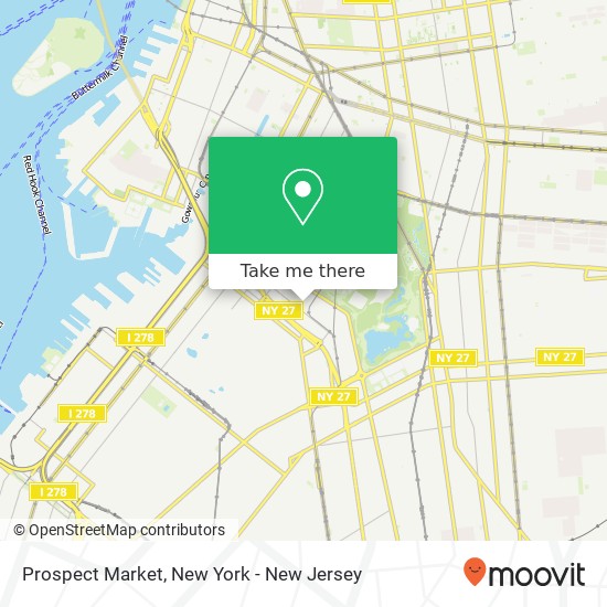 Prospect Market map