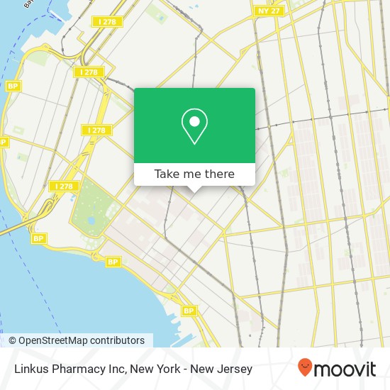 Mapa de Linkus Pharmacy Inc