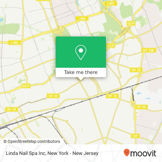 Mapa de Linda Nail Spa Inc