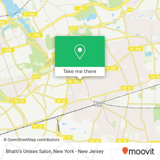 Mapa de Bhatti's Unisex Salon