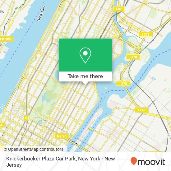 Knickerbocker Plaza Car Park map