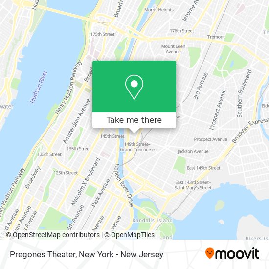 Mapa de Pregones Theater