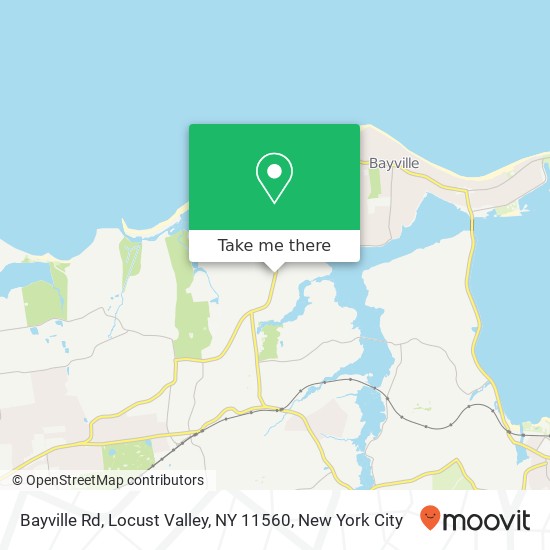 Bayville Rd, Locust Valley, NY 11560 map