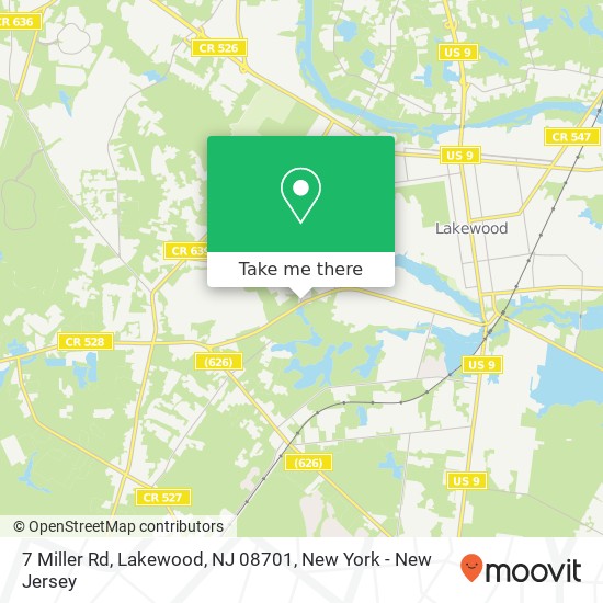7 Miller Rd, Lakewood, NJ 08701 map