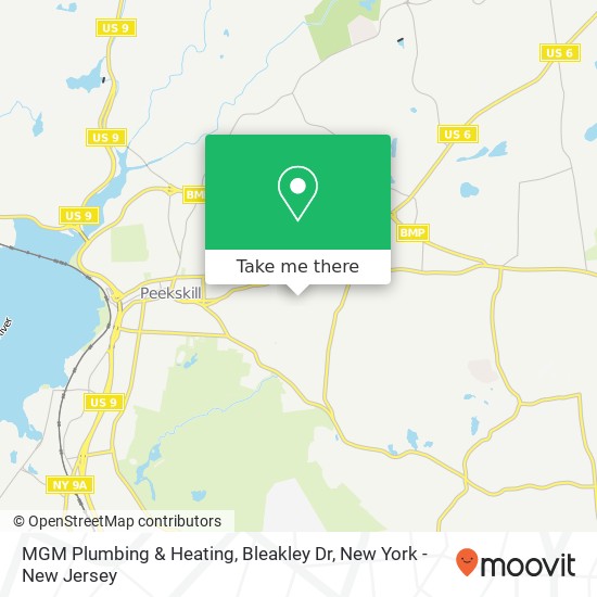 MGM Plumbing & Heating, Bleakley Dr map