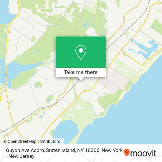 Guyon Ave Acorn, Staten Island, NY 10306 map