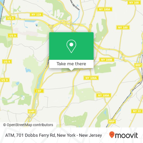 ATM, 701 Dobbs Ferry Rd map