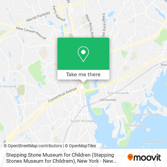 Stepping Stone Museum for Children (Stepping Stones Museum for Childrem) map