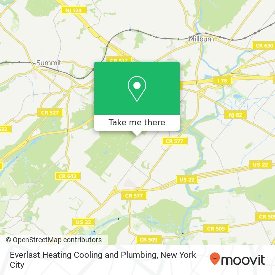 Mapa de Everlast Heating Cooling and Plumbing