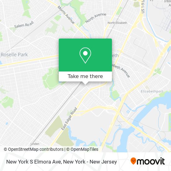 New York S Elmora Ave map