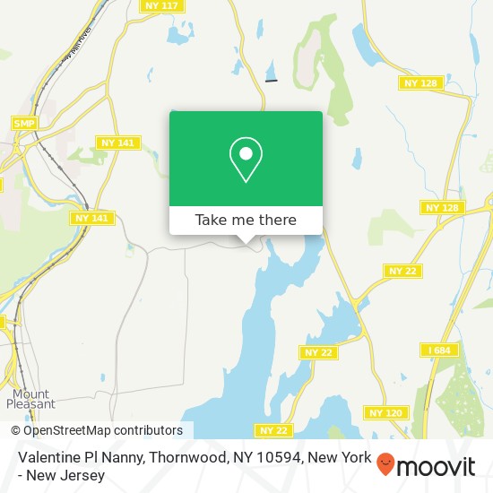 Valentine Pl Nanny, Thornwood, NY 10594 map