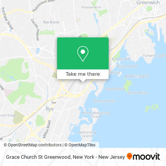 Mapa de Grace Church St Greenwood