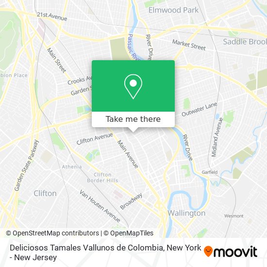 Mapa de Deliciosos Tamales Vallunos de Colombia