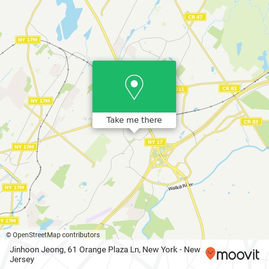 Jinhoon Jeong, 61 Orange Plaza Ln map