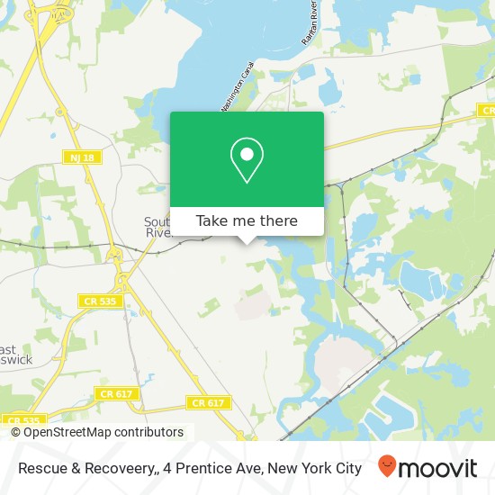 Mapa de Rescue & Recoveery,, 4 Prentice Ave