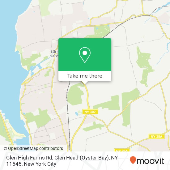 Glen High Farms Rd, Glen Head (Oyster Bay), NY 11545 map