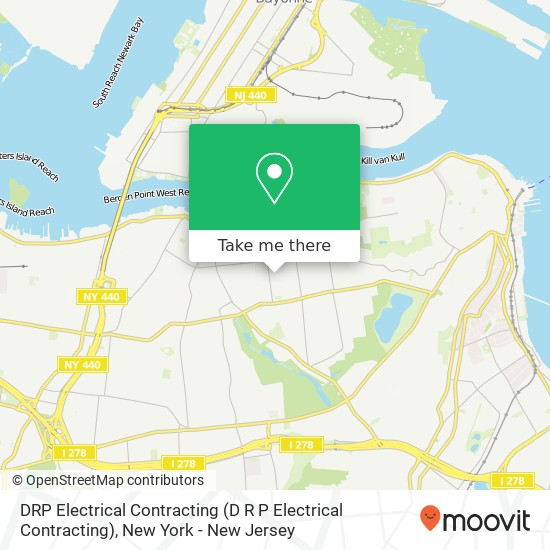 Mapa de DRP Electrical Contracting (D R P Electrical Contracting)