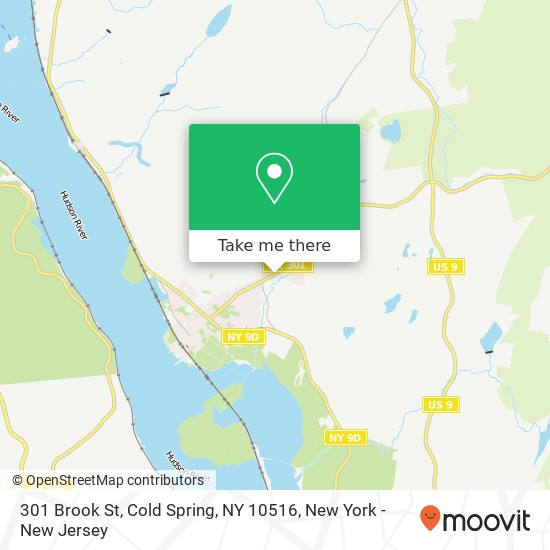 301 Brook St, Cold Spring, NY 10516 map