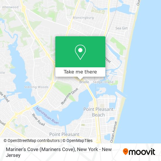 Mariner's Cove (Mariners Cove) map