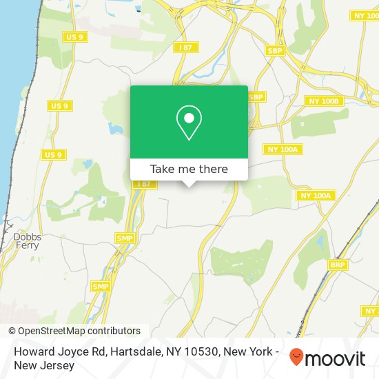 Howard Joyce Rd, Hartsdale, NY 10530 map