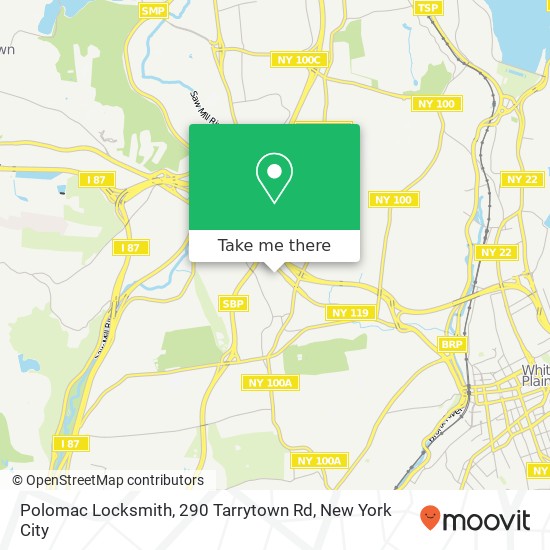 Polomac Locksmith, 290 Tarrytown Rd map