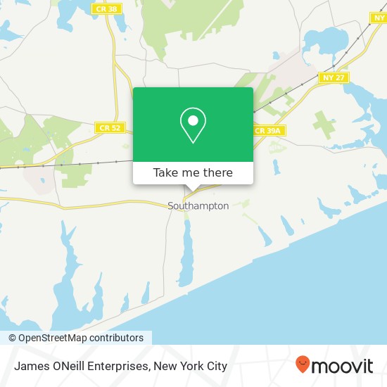 James ONeill Enterprises map