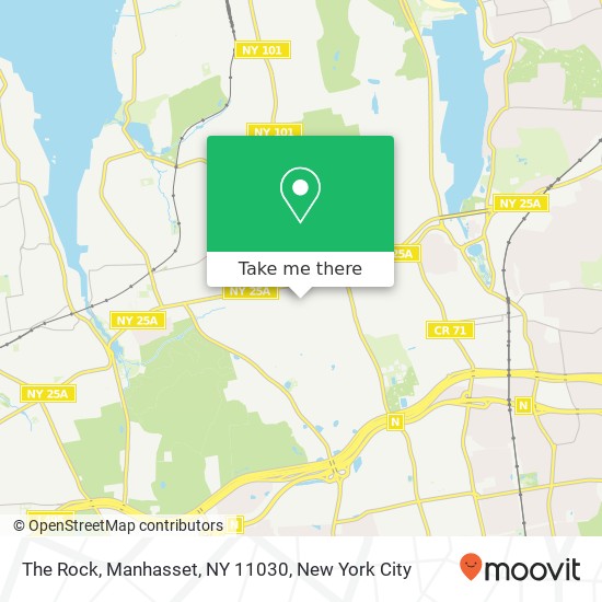 The Rock, Manhasset, NY 11030 map