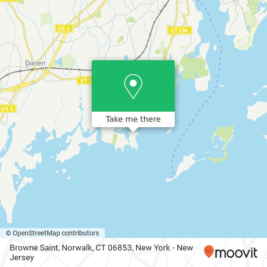 Browne Saint, Norwalk, CT 06853 map