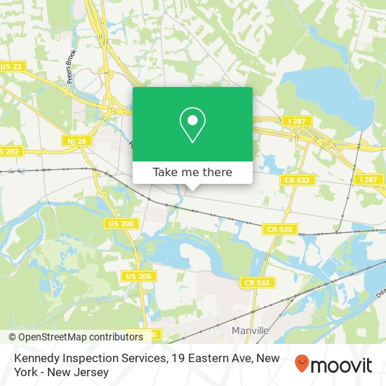 Kennedy Inspection Services, 19 Eastern Ave map