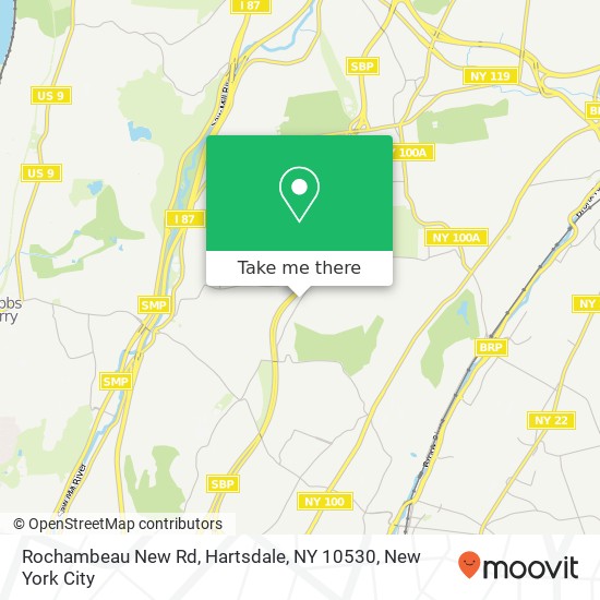 Rochambeau New Rd, Hartsdale, NY 10530 map