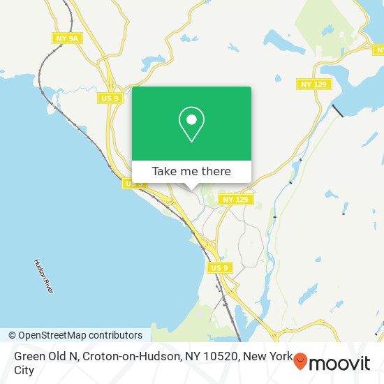 Mapa de Green Old N, Croton-on-Hudson, NY 10520