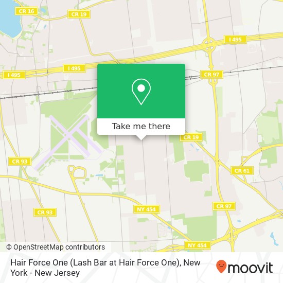 Hair Force One (Lash Bar at Hair Force One) map