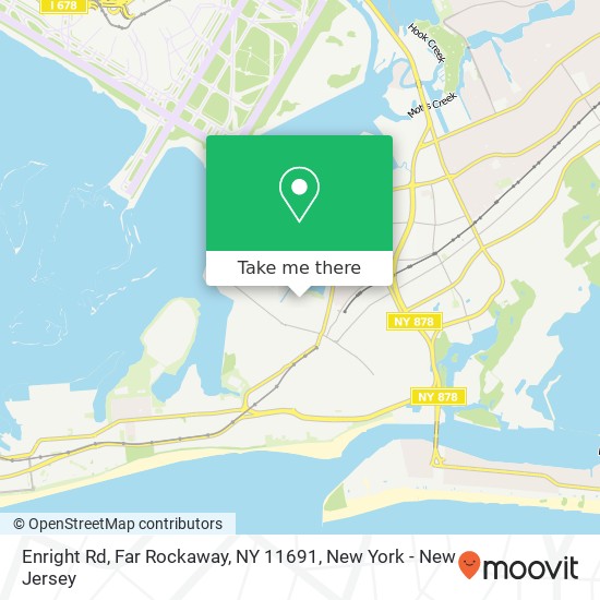 Enright Rd, Far Rockaway, NY 11691 map