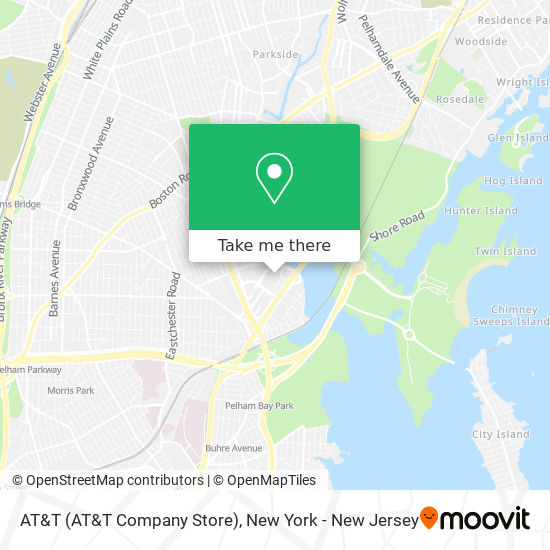 AT&T (AT&T Company Store) map