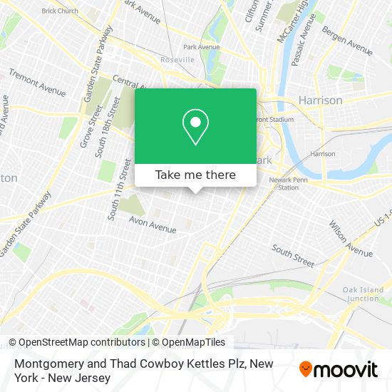 Mapa de Montgomery and Thad Cowboy Kettles Plz