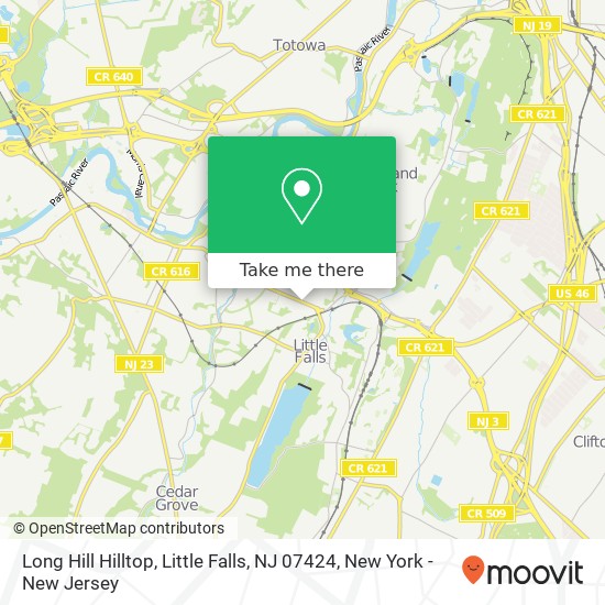 Long Hill Hilltop, Little Falls, NJ 07424 map
