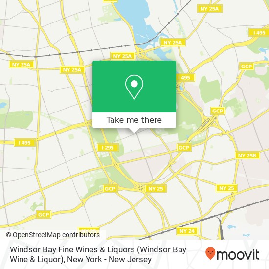 Windsor Bay Fine Wines & Liquors (Windsor Bay Wine & Liquor) map