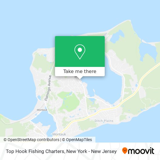 Top Hook Fishing Charters map