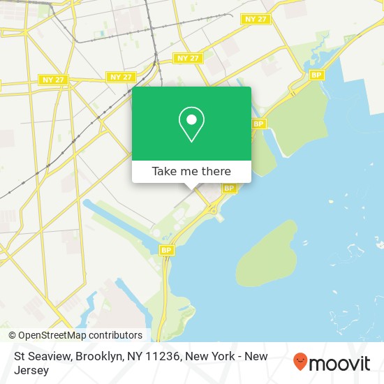 St Seaview, Brooklyn, NY 11236 map