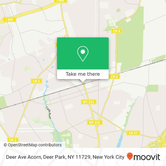 Deer Ave Acorn, Deer Park, NY 11729 map