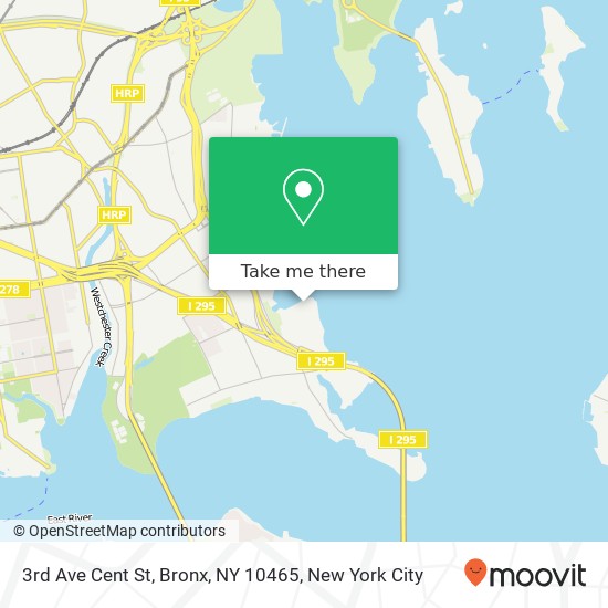 3rd Ave Cent St, Bronx, NY 10465 map