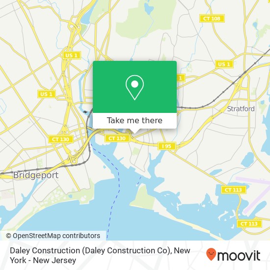 Mapa de Daley Construction (Daley Construction Co)