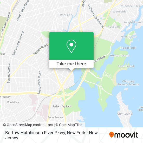 Bartow Hutchinson River Pkwy map