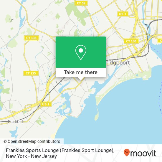 Mapa de Frankies Sports Lounge (Frankies Sport Lounge)