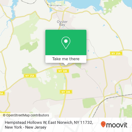 Hempstead Hollows W, East Norwich, NY 11732 map