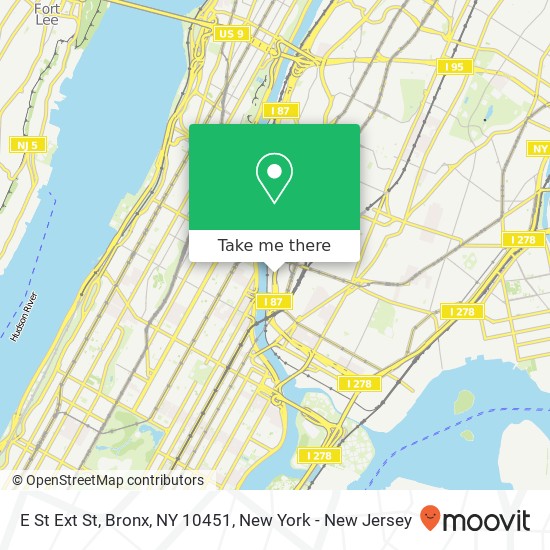E St Ext St, Bronx, NY 10451 map