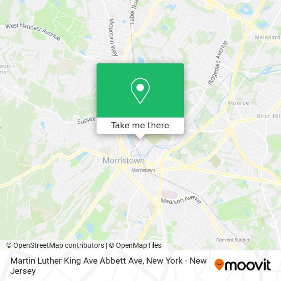 Mapa de Martin Luther King Ave Abbett Ave