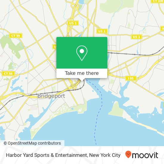 Mapa de Harbor Yard Sports & Entertainment