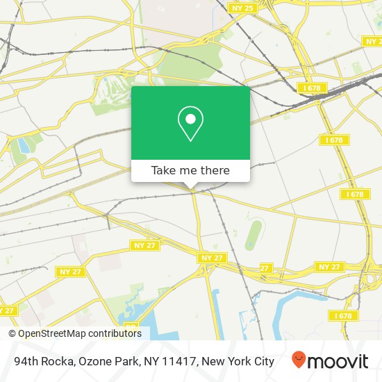 94th Rocka, Ozone Park, NY 11417 map