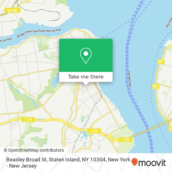 Beasley Broad St, Staten Island, NY 10304 map